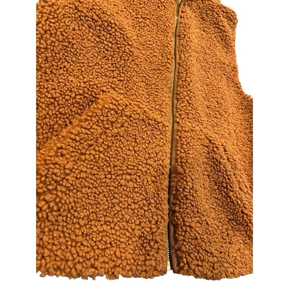 Brown/Orange J. Crew Polyester Vest - Picture 7 of 8